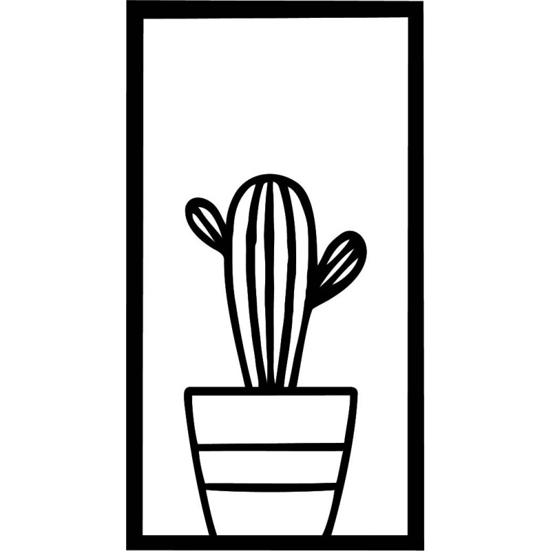 Modern painting on the wall - CACTUS TABOL |...