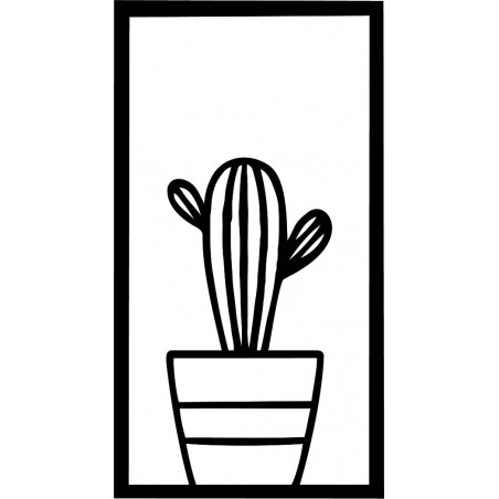 Modern painting on the wall - CACTUS TABOL | SENTOP