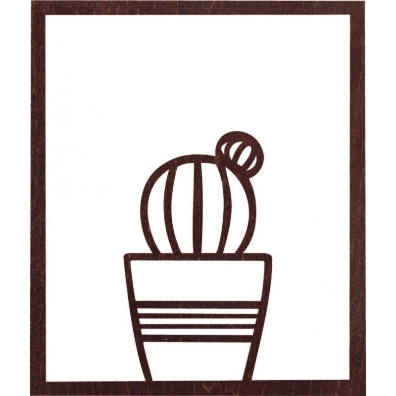 Modern painting on the wall - CACTUS ALDER |...