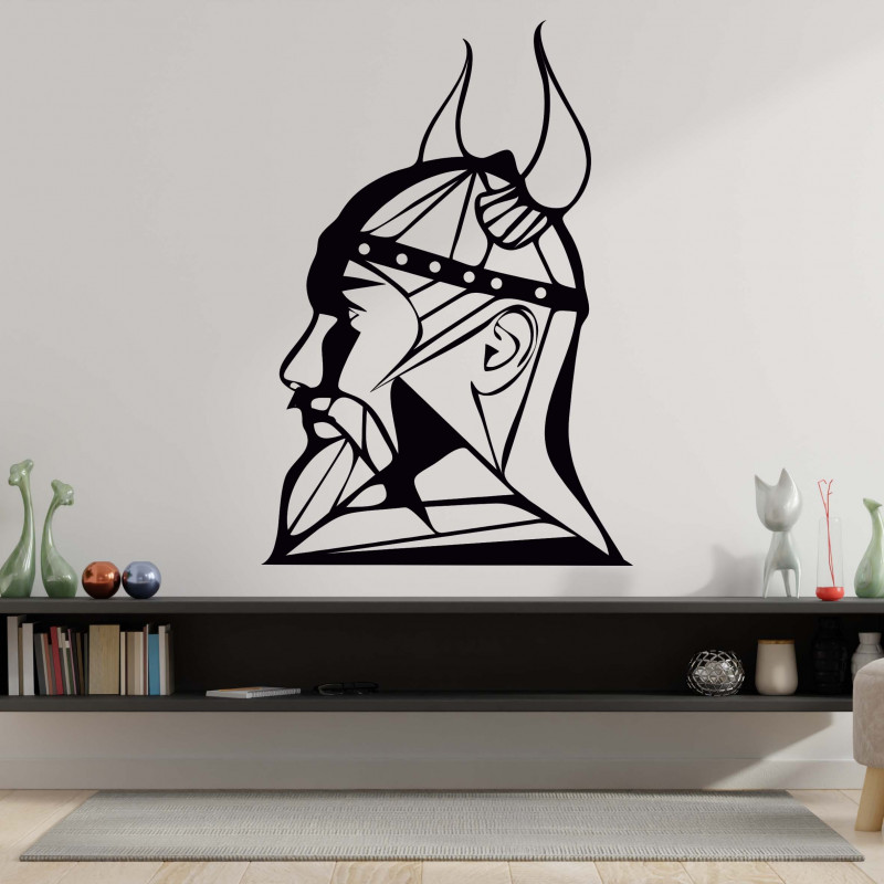 Carved wooden picture for wall Viking - RAGNAR