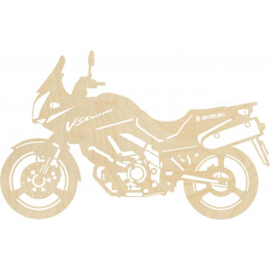 Stylish wall painting motorcycle - SUZUKI 2