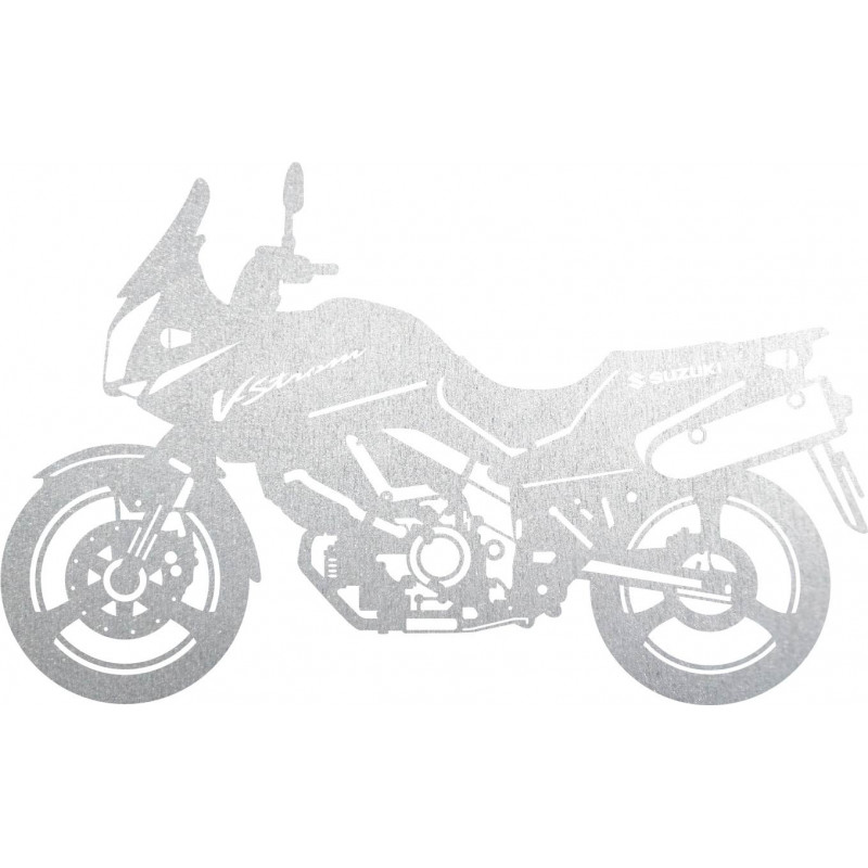 Stylish wall painting motorcycle - SUZUKI