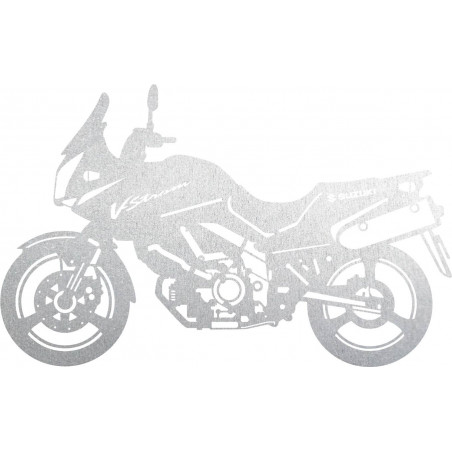 Stylish wall painting motorcycle - SUZUKI