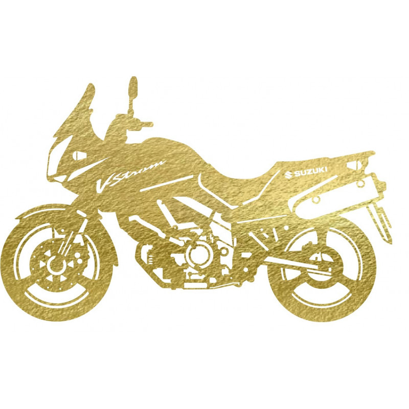 Stylish wall painting motorcycle - SUZUKI