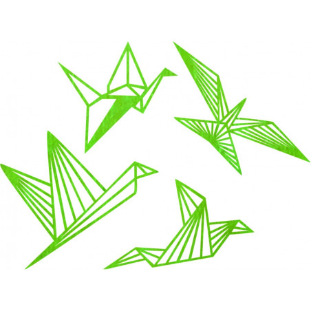 Modern wall painting - free birds 4 pcs - LIBERDADE