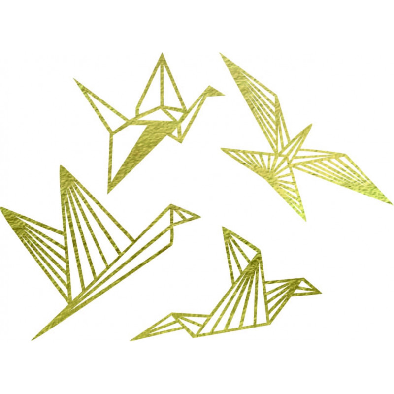 Modern wall painting - free birds 4 pcs -...