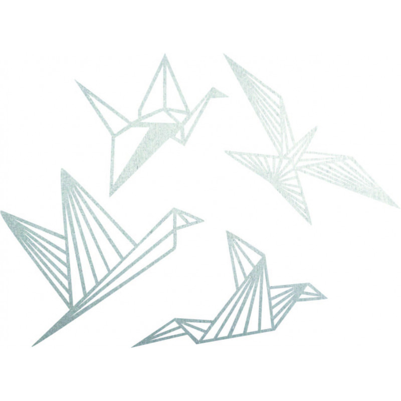 Modern wall painting - free birds 4 pcs -...