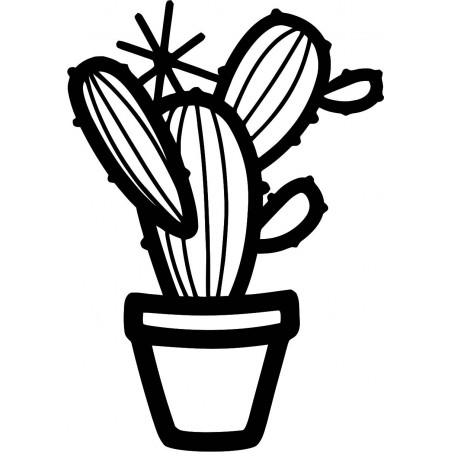 Stylish wall painting - CACTUS CARIS | SENTOP