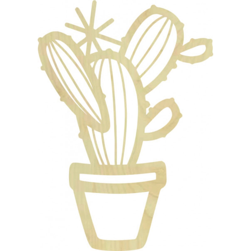 Stylish wall painting - CACTUS CARIS | SENTOP