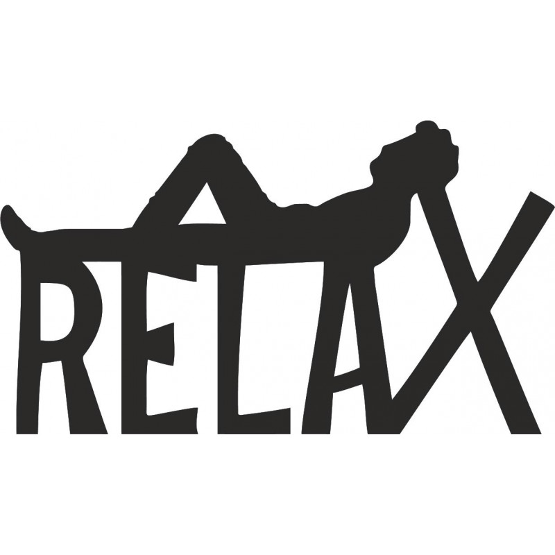 Wooden wall decor - RELAX  | SENTOP