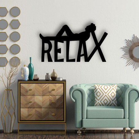 Wooden wall decor - RELAX  | SENTOP
