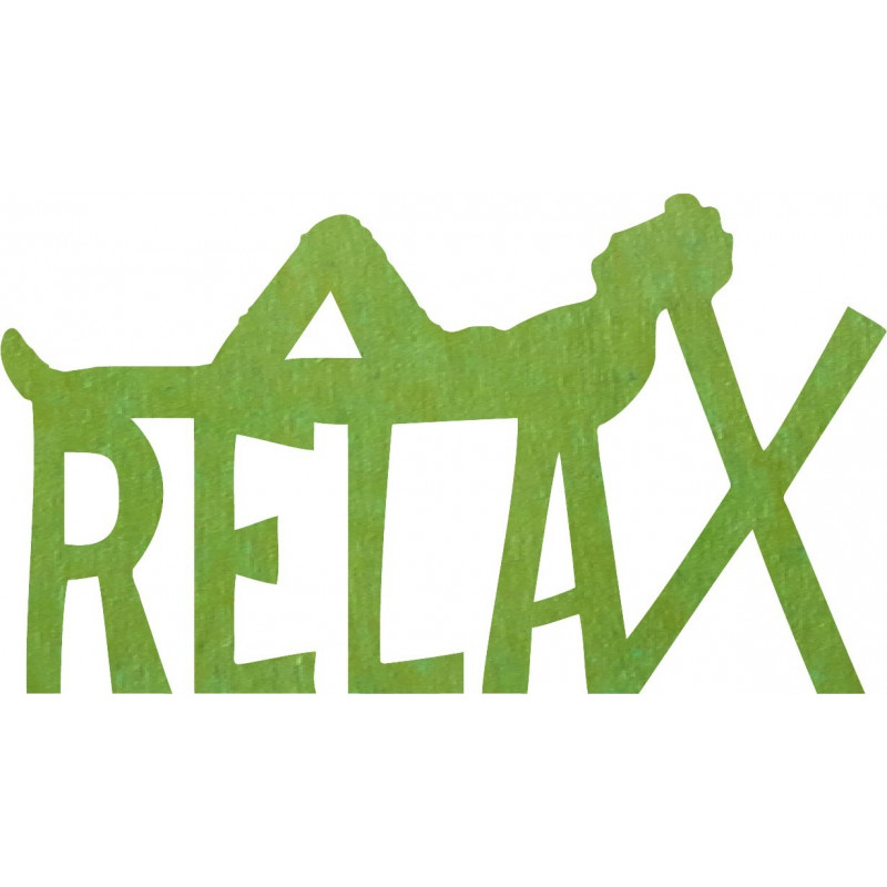 Wooden wall decor - RELAX  | SENTOP