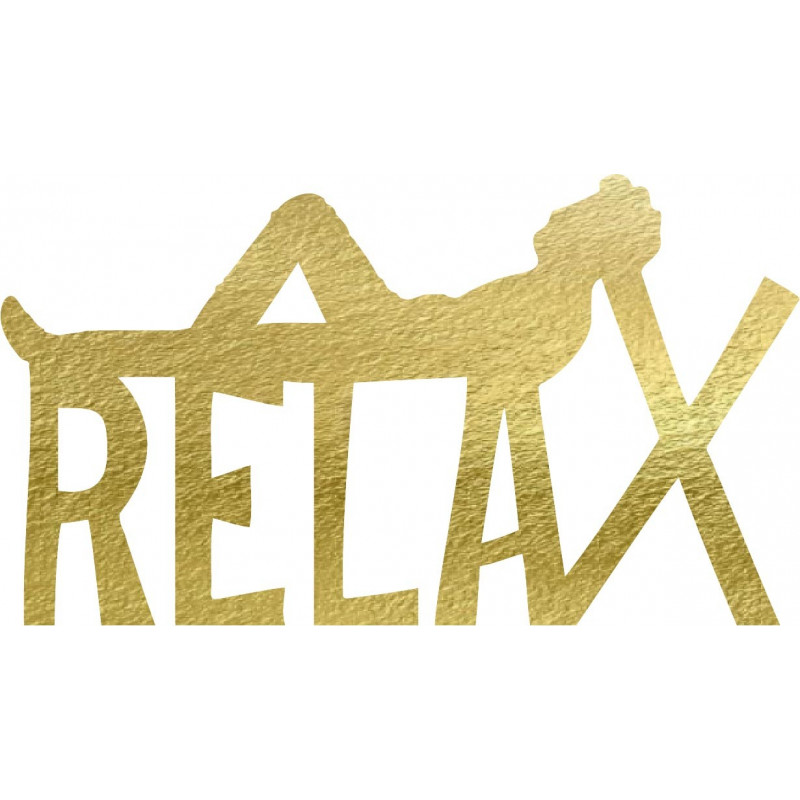 Wooden wall decor - RELAX  | SENTOP