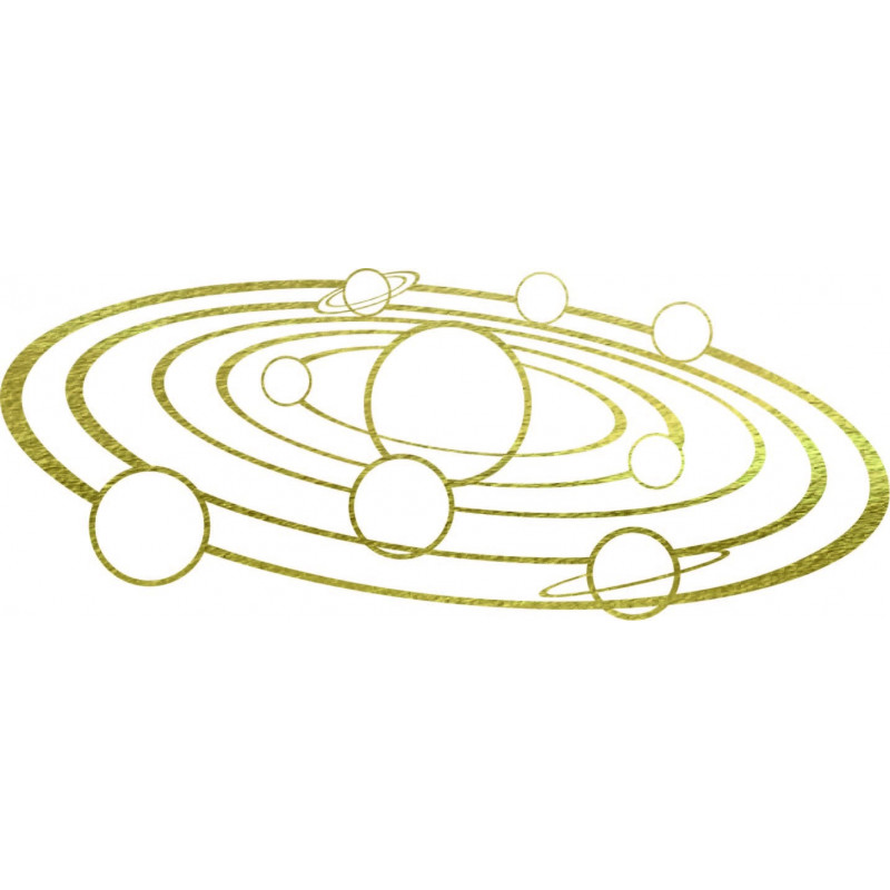 Modern Wall Art Solar System - SOLAR