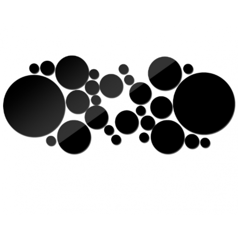 Decorative mirrors. Great 3D adhesive wall clock, modern 3D clock on the wall. Wall clock for the kitchen and the living room.on