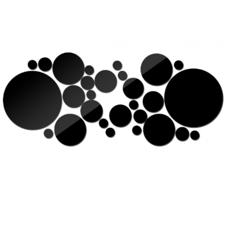 Decorative mirrors. Great 3D adhesive wall clock, modern 3D clock on the wall. Wall clock for the kitchen and the living room.on