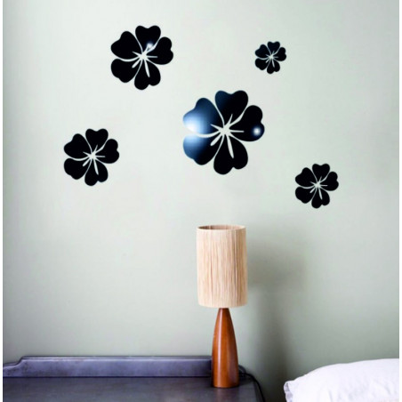 Decorative mirrors. Mirror stickers for the wall, as a picture or decoration, 3D acrylic sticker Decorative mirrors. Mirror stickers for the wall, as a picture or decoration, 3D acrylic sticker