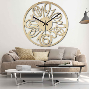 Unique clock numbers for extravagant interior - NUBERO 2