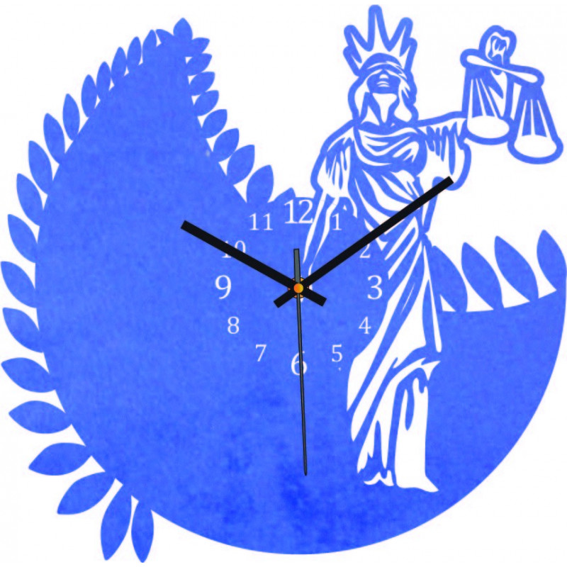 Clock sign of the zodiac - Libra - both black...