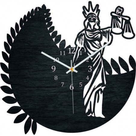 Clock sign of the zodiac - Libra - both black and natural