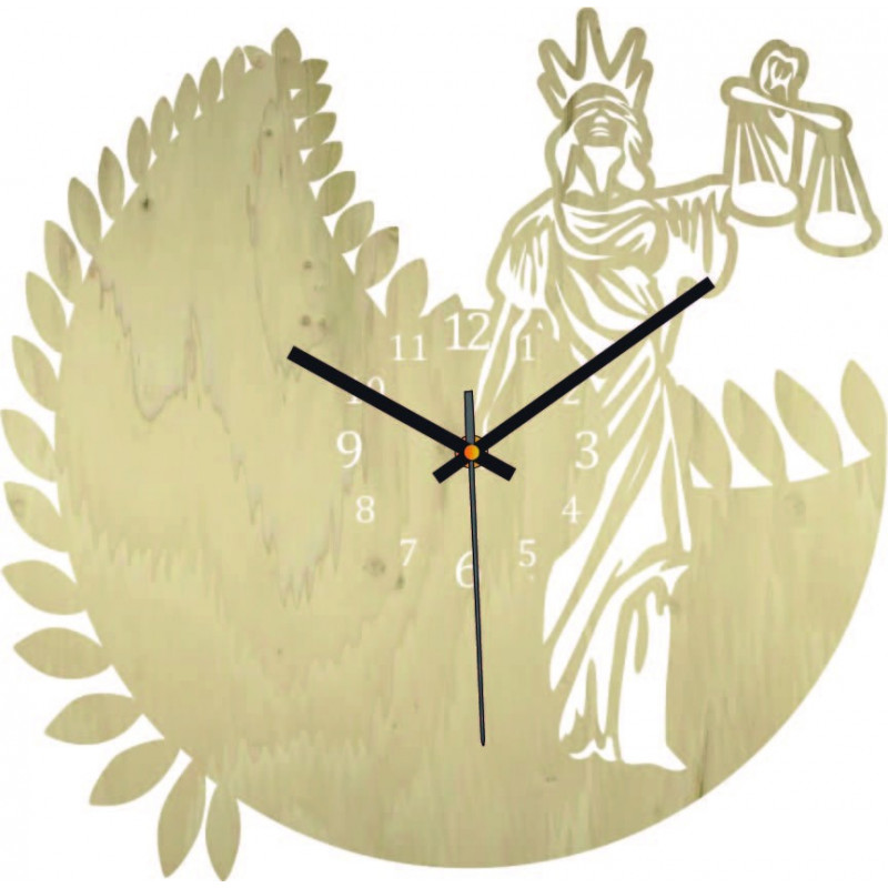 Clock sign of the zodiac - Libra - both black...