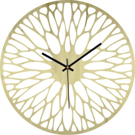 Wooden Clock Peel