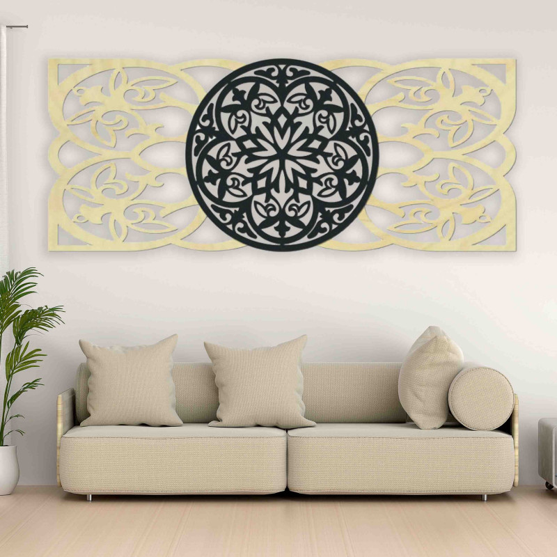 Luxurious painting - Mandala on the wall - MIRAGE