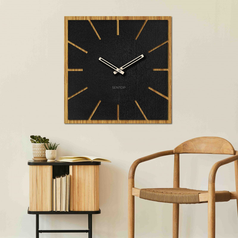 Large wall clock made of HDF DUB - up to 50 x...