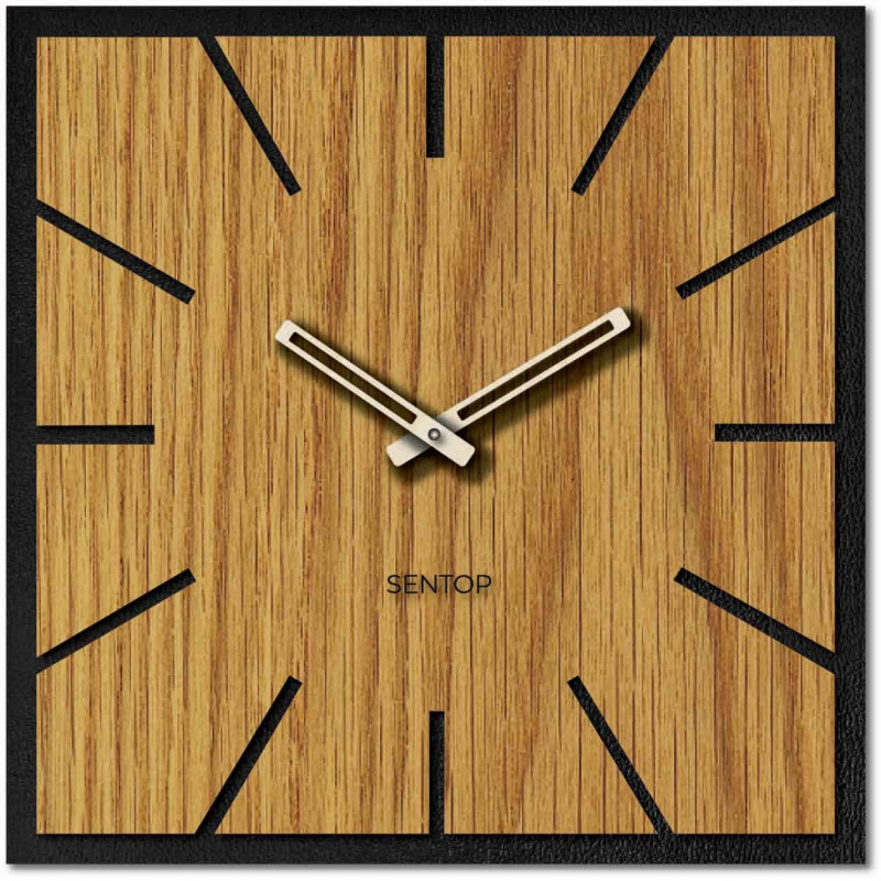 Large wall clock made of HDF DUB - up to 50 x...