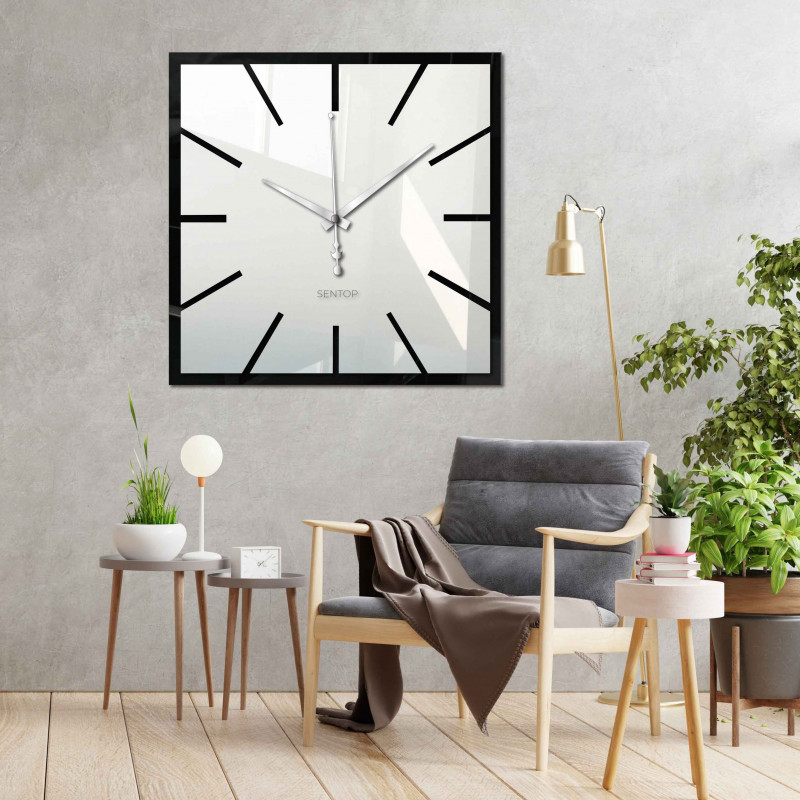 Wall clock mirror size 30 - 50 cm