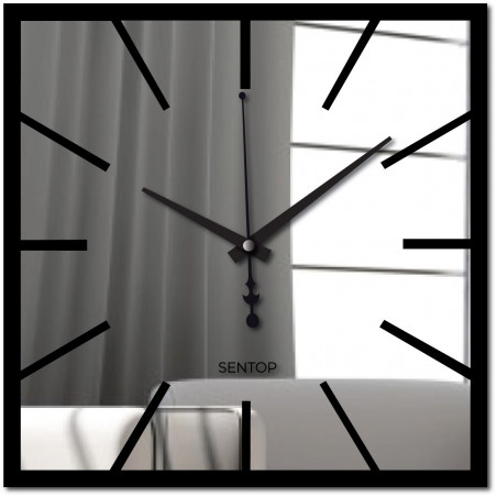 Wall clock mirror size 30 - 50 cm