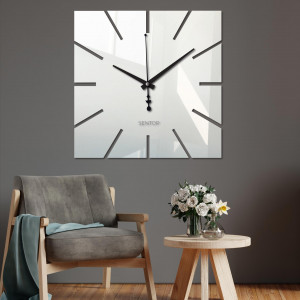 Wall Clock Minimalist Square Design - KAVARDI