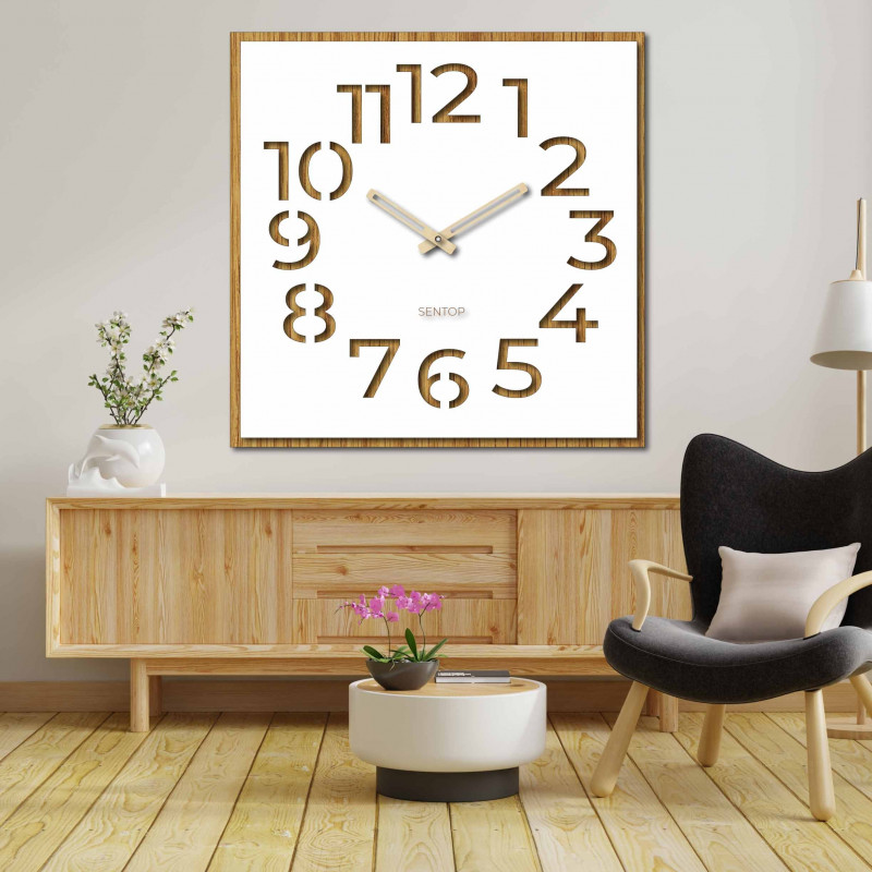 Wooden wall clock - Sentop | HDFK024 | oak
