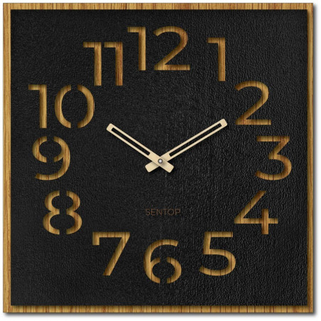 Wooden wall clock - Sentop | HDFK024 | oak