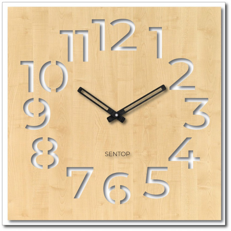 Wooden wall clock - Sentop | HDFK024 | maple