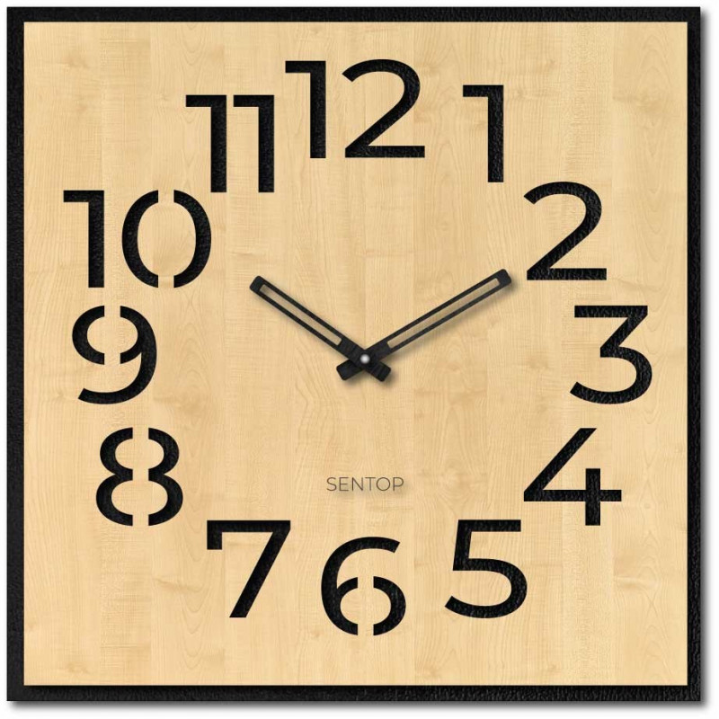 Wooden wall clock - Sentop | HDFK024 | maple