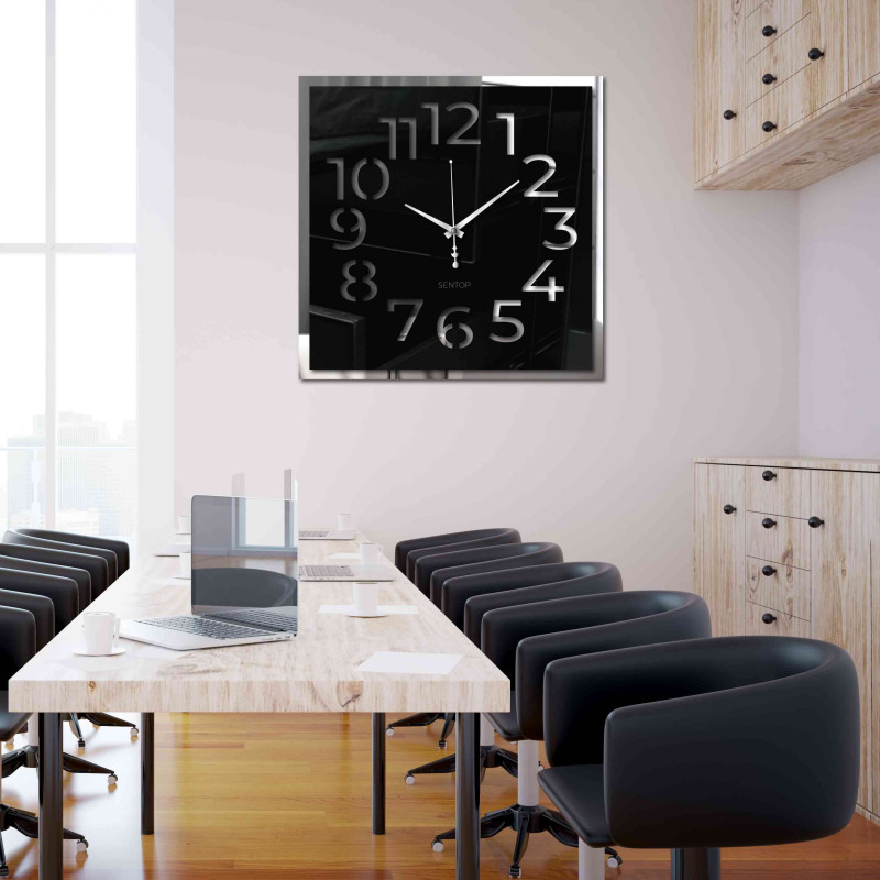 PMMA wall clock - Sentop | X0101 | double layer