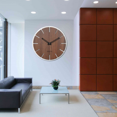Wooden wall clock - Sentop | HDFK026 | wenge nut