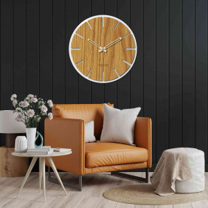 Wooden wall clock - Sentop | HDFK026 | Oak 2