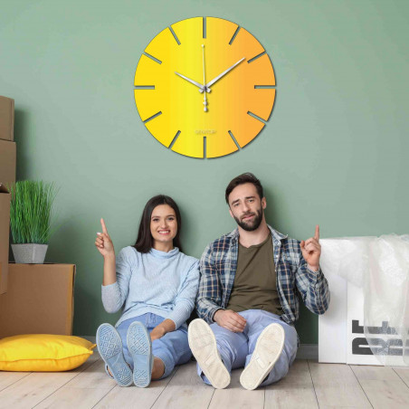 Plexiglas wall clock coloured - APLEND