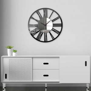Modern wall clock made of plexiglass – quiet and stylish | SENTOP
