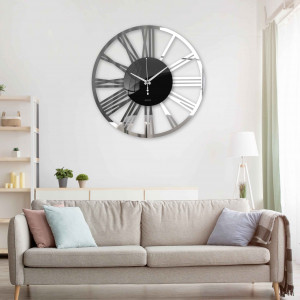 Modern wall clock made of plexiglass – quiet and stylish | SENTOP 2