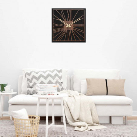 Wooden wall clock - Sentop | HDFK031 | wenge nut