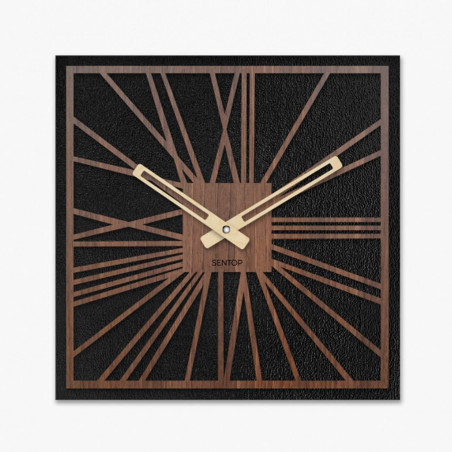 Wooden wall clock - Sentop | HDFK031 | wenge nut