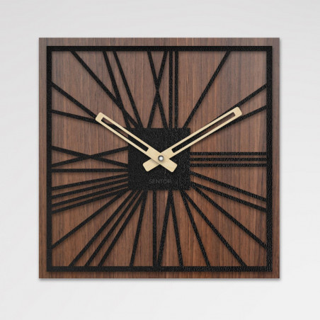 Wooden wall clock - Sentop | HDFK031 | wenge nut