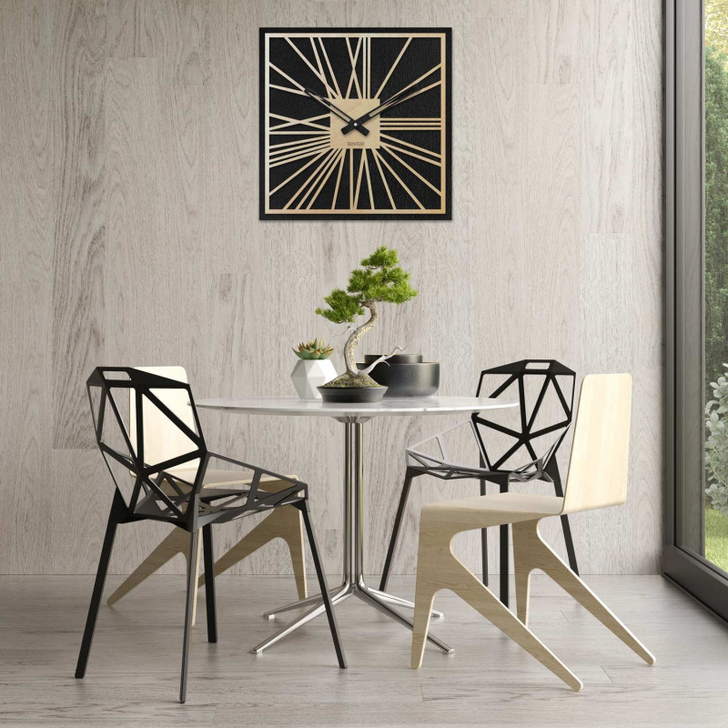 Wooden wall clock - JAVOR