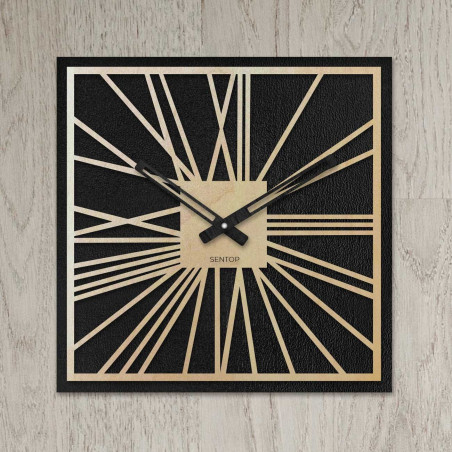 Wooden wall clock - JAVOR