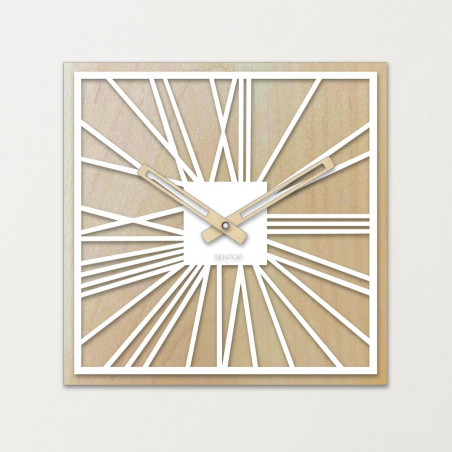 Wooden wall clock - JAVOR