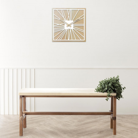 Wooden wall clock - JAVOR