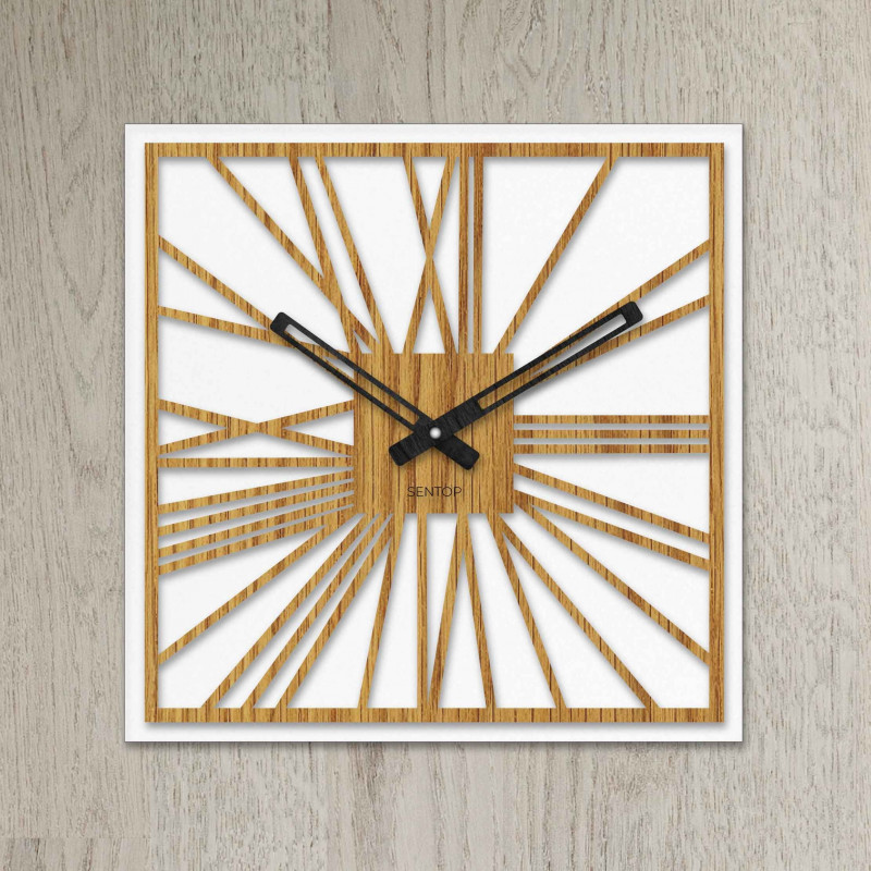 Wooden wall clock - Sentop | HDFK031 | Oak